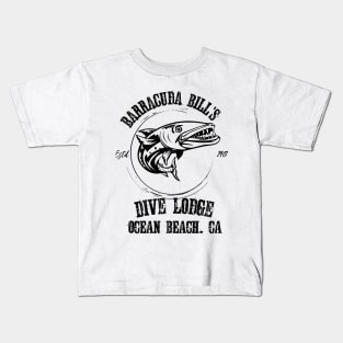 Barracuda Bills Dive Lodge, Scuba Kids T-Shirt